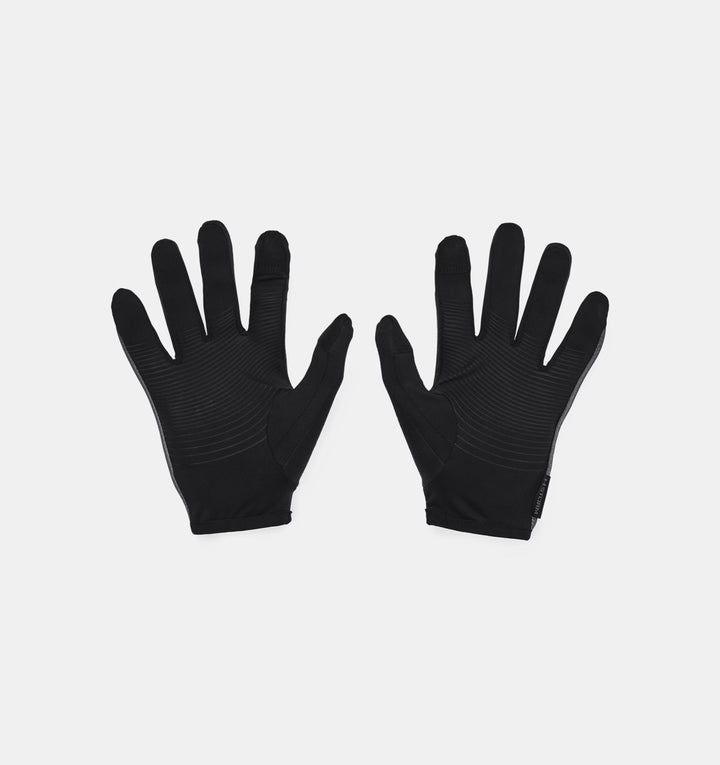 UA Storm Run Gloves - Black 1