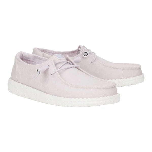 HeyDude Women’s Wendy Stretch Canvas - Lavender 1