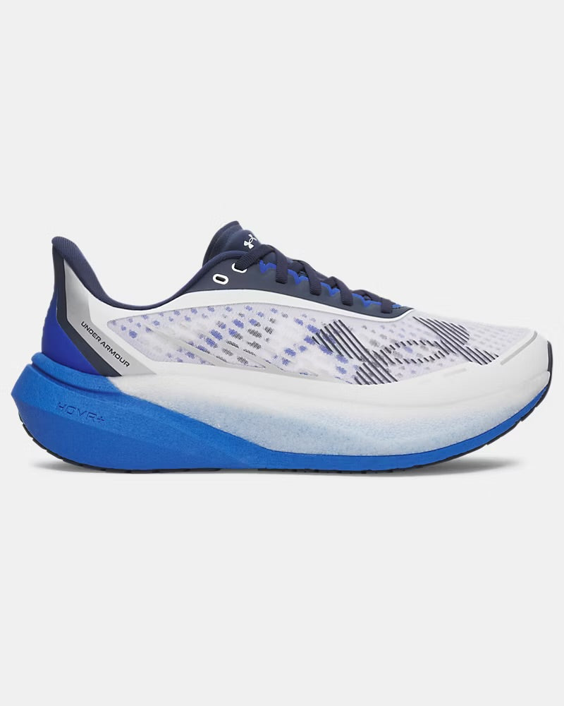 Under Armour Men's Velociti Distance Running Shoes - White/Team Royal/Academy 