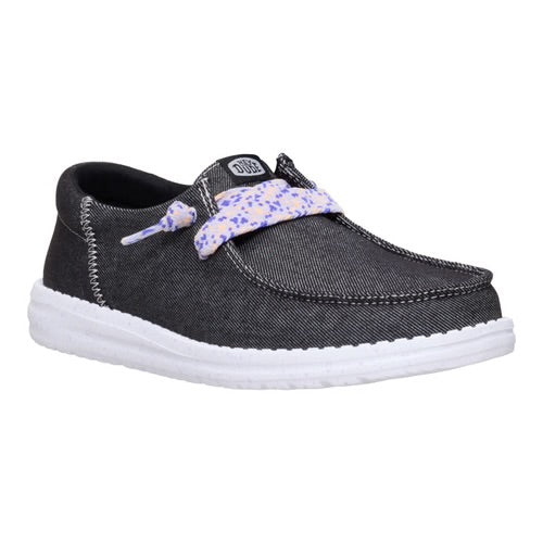 HeyDude Wendy Funk Youth Friendship Lace Blk