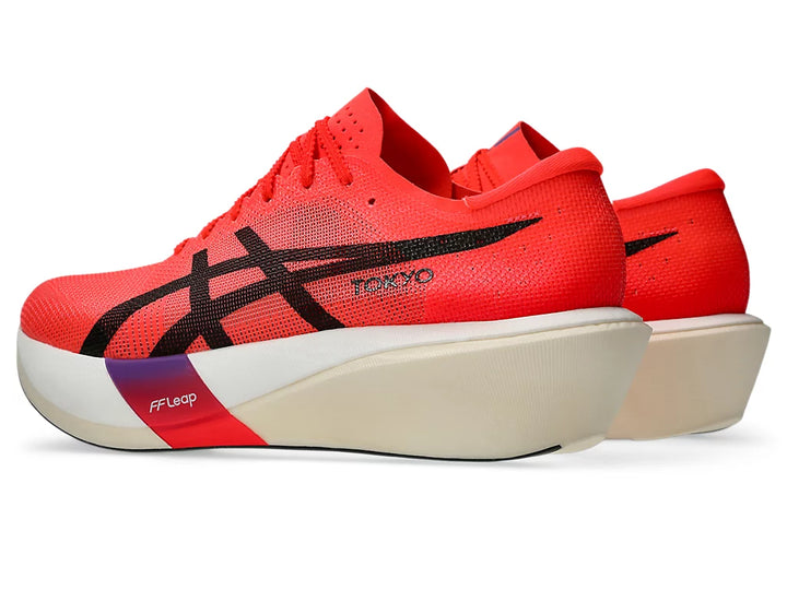 ASICS Metaspeed Edge Tokyo Running Shoes heel pair view - The Shoe Collective