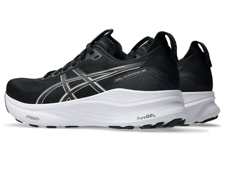 Asics Men’s Gel-Kayano 32 Running heel pair View - The Shoe Collective