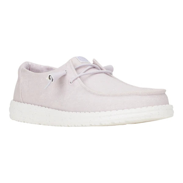 HeyDude Women’s Wendy Stretch Canvas - Lavender 6