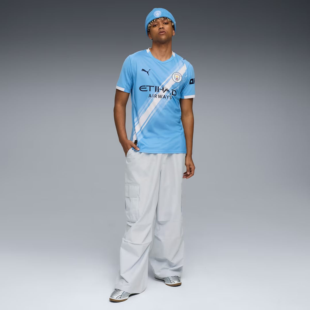 Puma Manchester City 25/26 Home Replica Jersey - Team Light Blue/Puma White 2