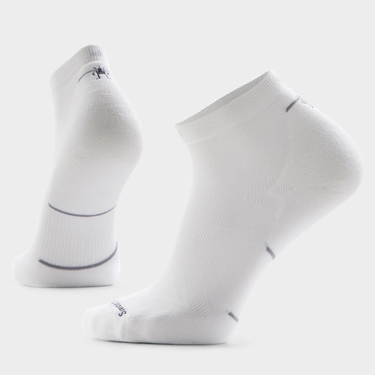 Smartwool Run Ankle Socks White/White 