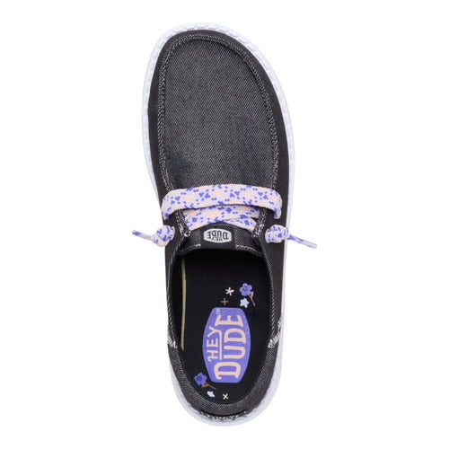 HeyDude Wendy Funk Youth Friendship Lace Blk