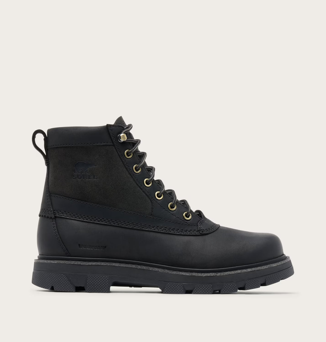 Sorel Men’s Lark-47 Waterproof Boot - Black/Jet 