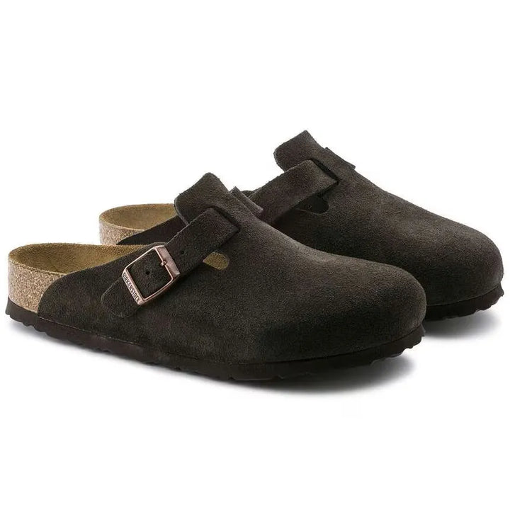 Birkenstock Women’s Boston Soft Footbed Sandal - Mocha 5