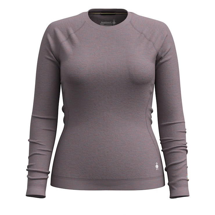 Smartwool Women’s Classic Thermal Crew - Chalk Violet Heather 2