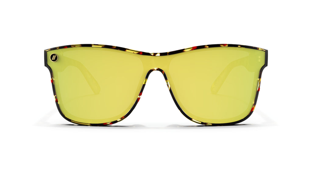 Blenders Millenia X2 sunglasses in Keen Gold with Gold Polarized lenses