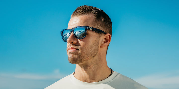 Blenders M Class X2 Polarized Sunglasses Deep Blue Deep Blue pic 1 - The Shoe Collective