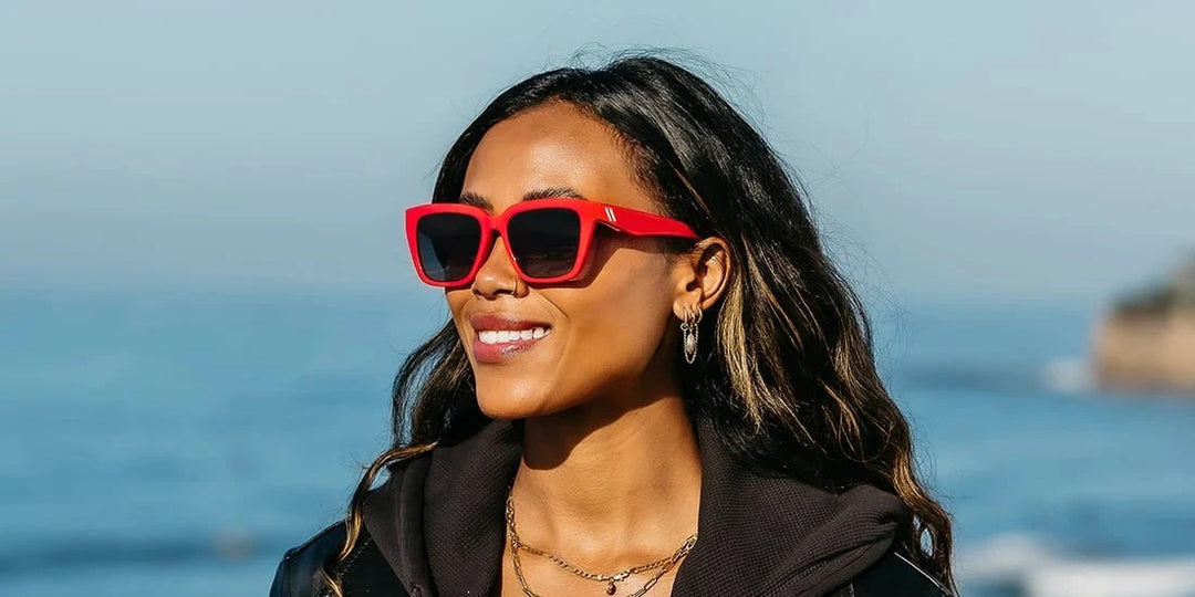 Blenders Jade Retro Red Sunglasses 2