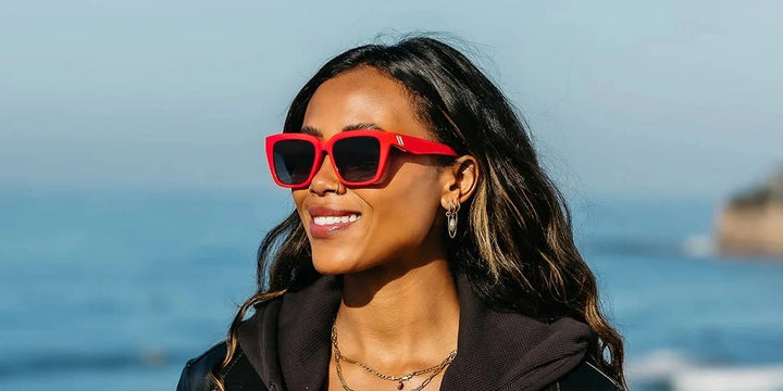 Blenders Jade Retro Red Sunglasses 2