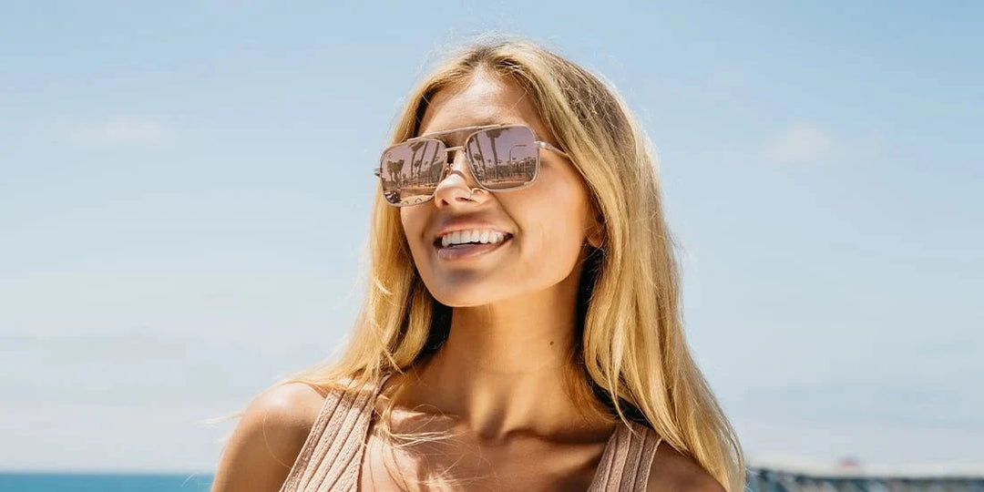 Blenders Phoenix Matte Champagne Sunglasses 4