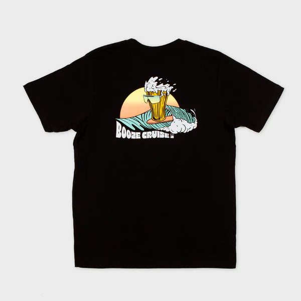 Flomotion Men's Booze Cruise Tee - Black 
