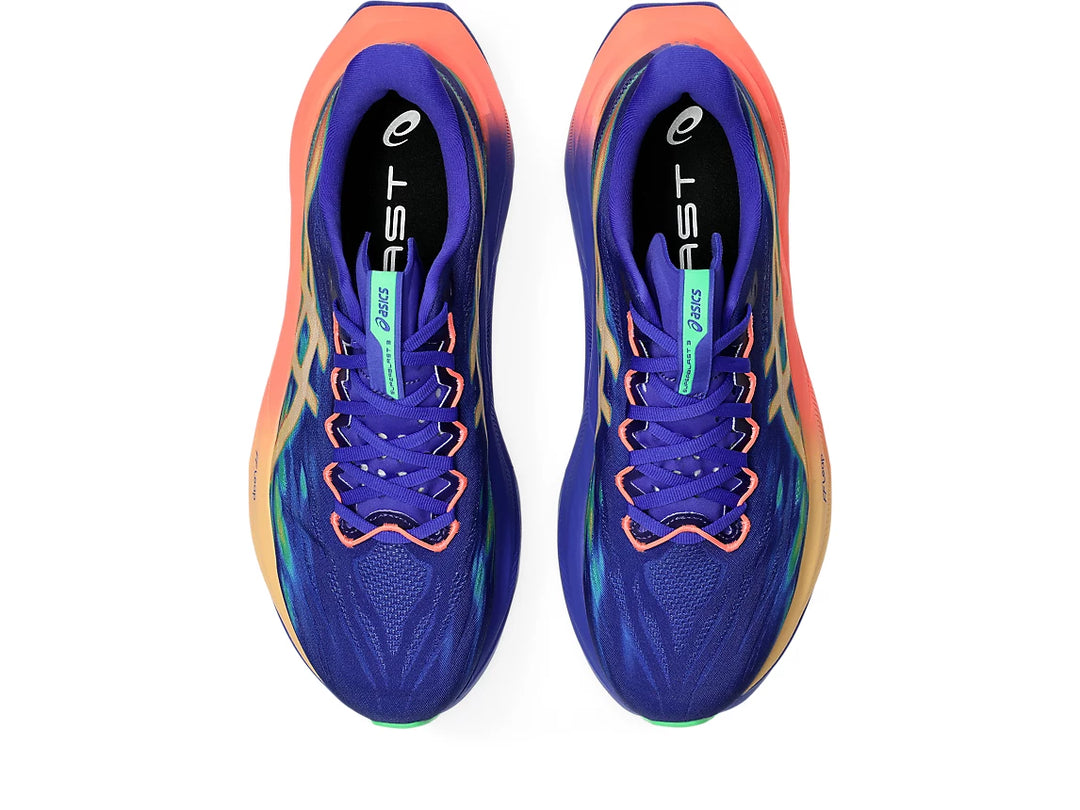 ASICS Superblast 3 Unisex Running Shoe - Cobalt Burst / Light Orange 5