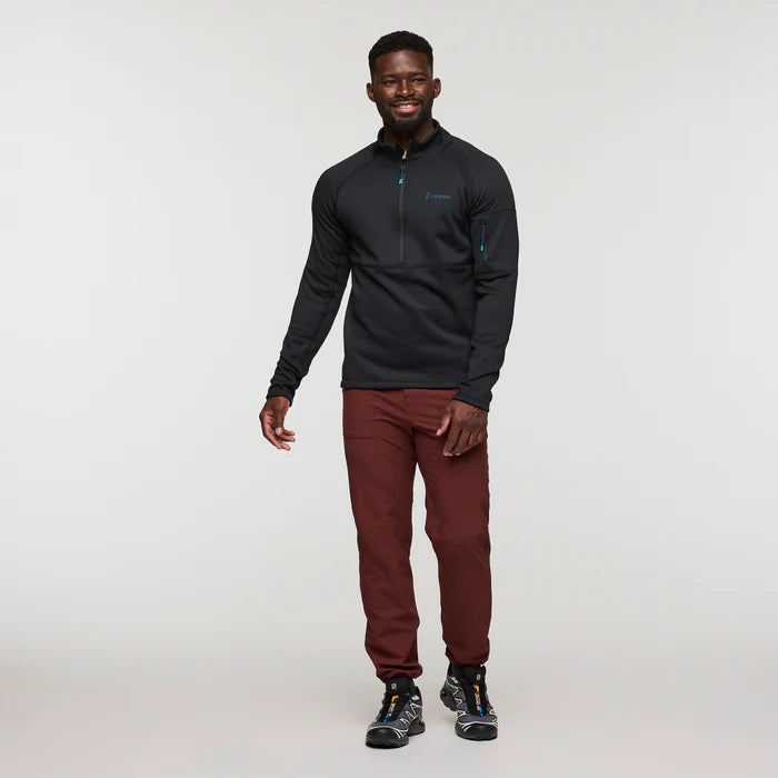 Cotopaxi Men’s Tempa Fleece Half-Zip Pullover - Cotopaxi Black 1