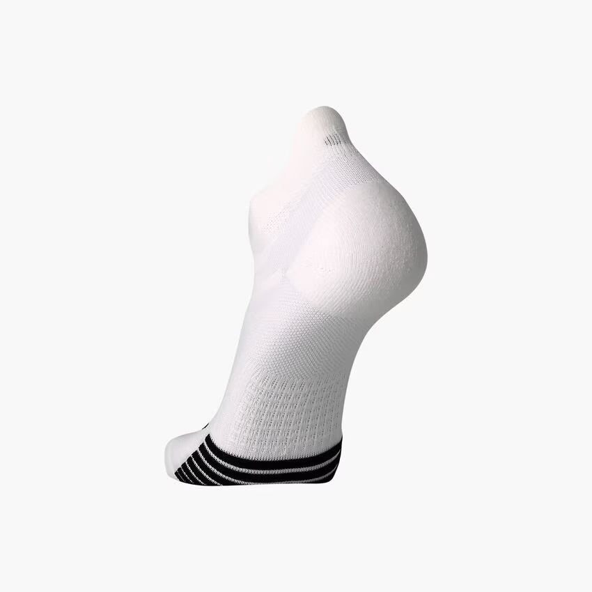 Brooks Ghost Lite No Show 2pk Socks - White 1
