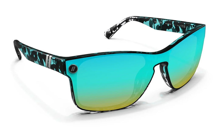 Blenders Canyon X2 Teal Tort Sunglasses 1