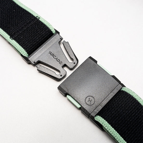 Arcade Carto Adventure Stretch Belt - Black/Mint 3