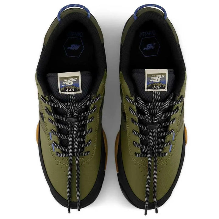 New Balance Numeric Men’s 440 Trail Skate Shoe -Black/Olive 3