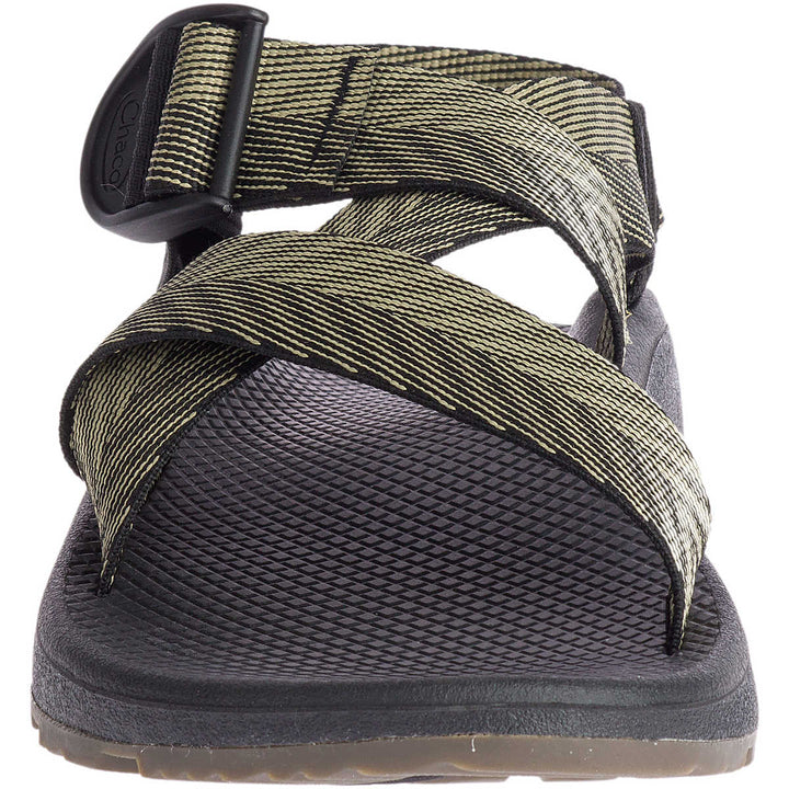Chaco Men's Mega Z Cloud Wide-Strap cushioned Sandal Odds Black 2