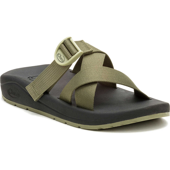 Chaco Men’s Cushz Slide Mossy Olive 1