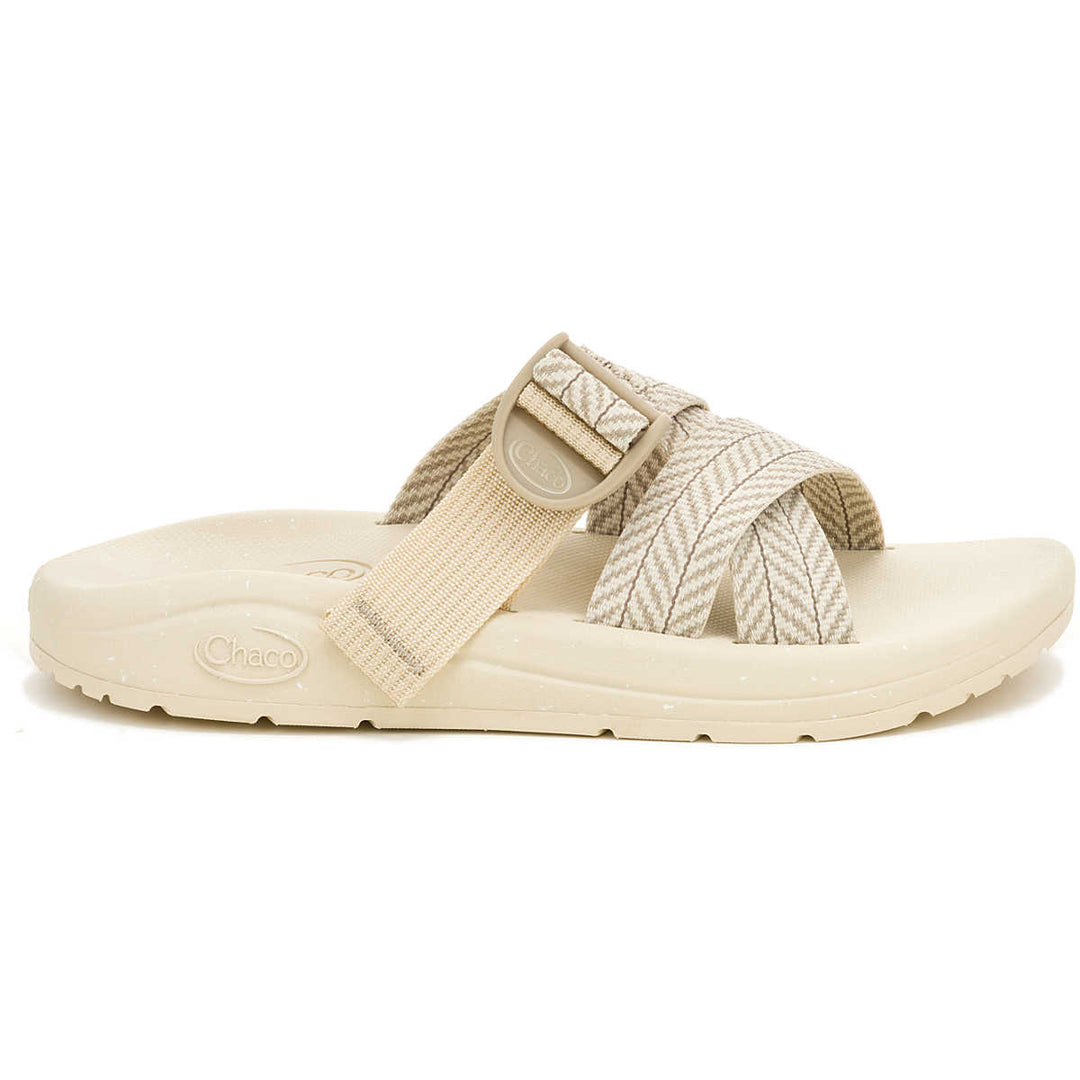 Chaco Women's Cushz Extra Cushioned Slide Frond Dark Vanilla