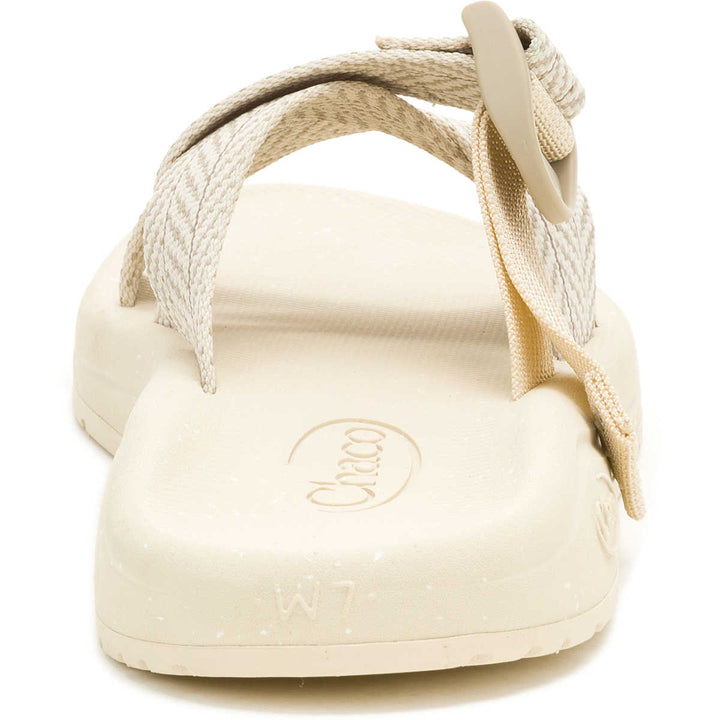 Chaco Women's Cushz Extra Cushioned Slide Frond Dark Vanilla 3