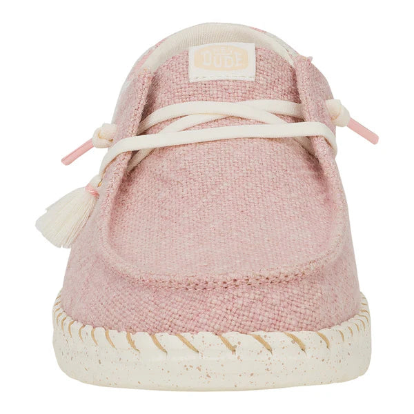 HeyDude Women’s Wendy Funk Coastal Jute - Pink 3