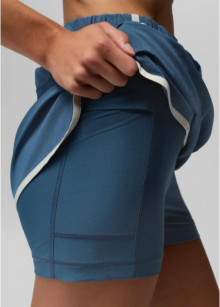 PrAna Women’s Railay Scallop Skort - Bluff Blue 5