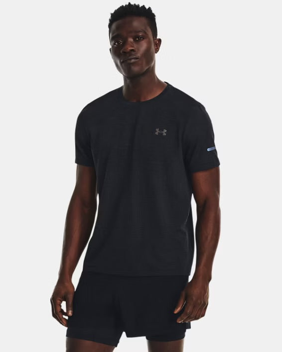 UA Men’s Seamless Stride Shirt - Black 