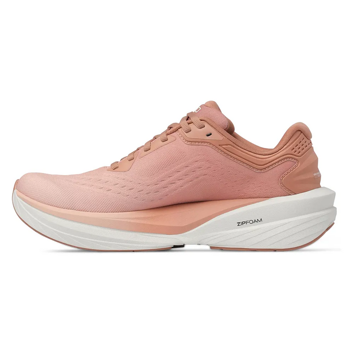 Topo Athletic Womens Phantom 4 Running Shoe- Clay/Rose 1