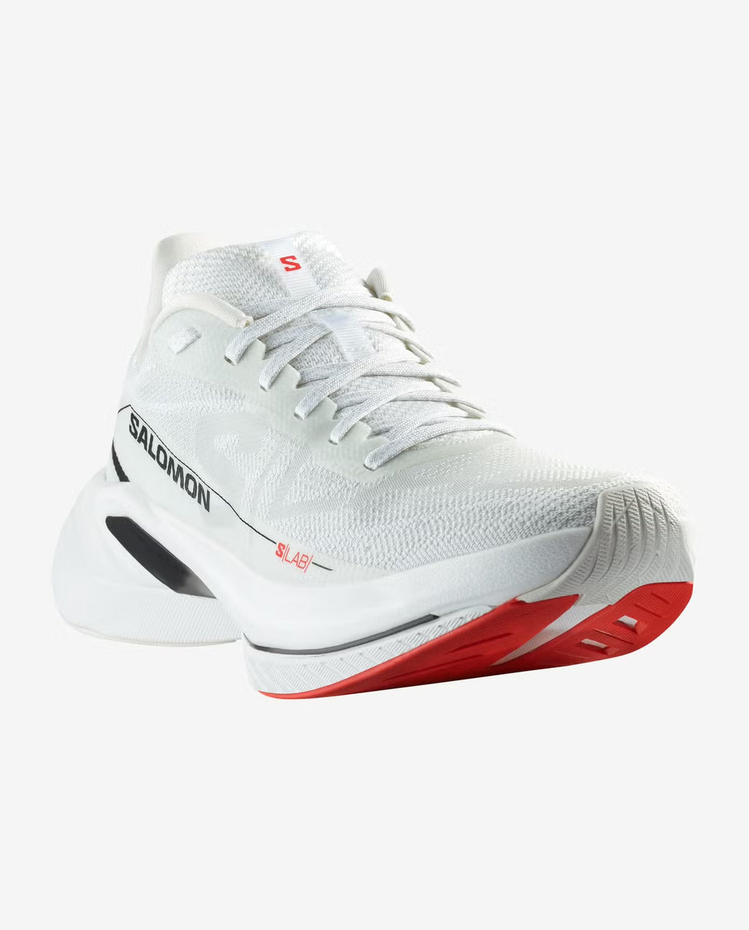 Salomon Men’s S/Lab Spectur Running Shoe - White/Fiery Red/Black 4