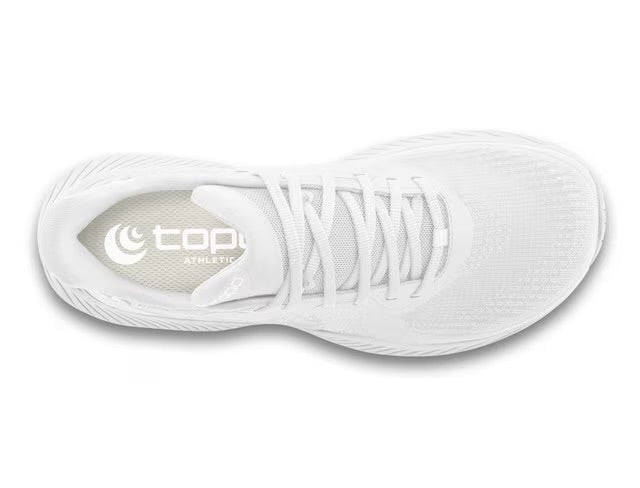 Topo Fli-Lyte 6 outsole traction detail White | White lightweight running shoe