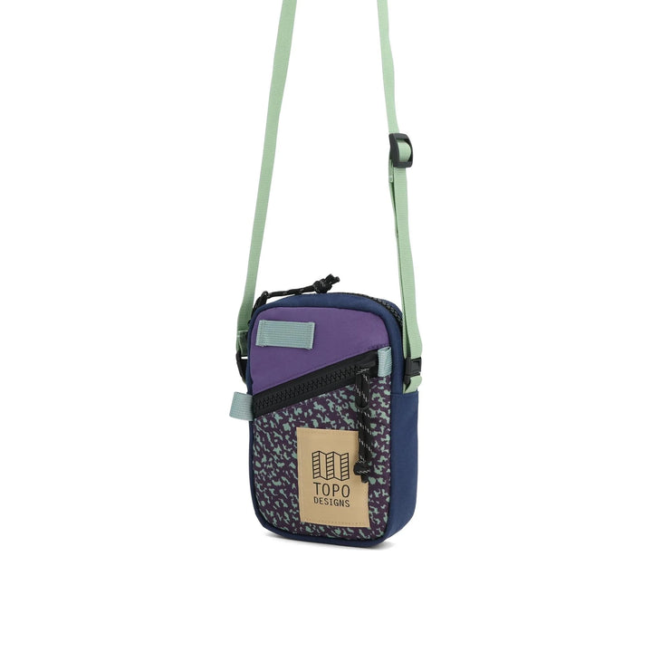 Topo Designs Mini Shoulder Bag Loganberry / Crackle 