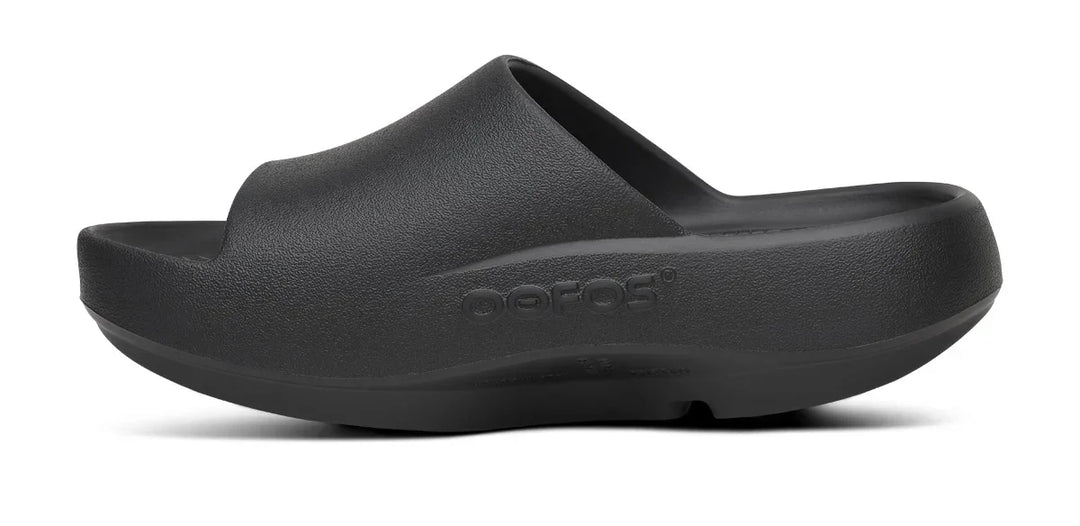 Oofos Women’s Ooahh Plus Sandal - Black 4
