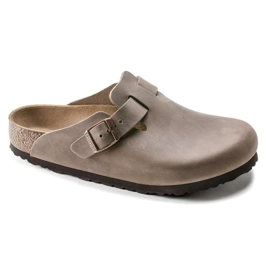 Birkenstock Womens Boston BS Sandal - Tabacco Brown