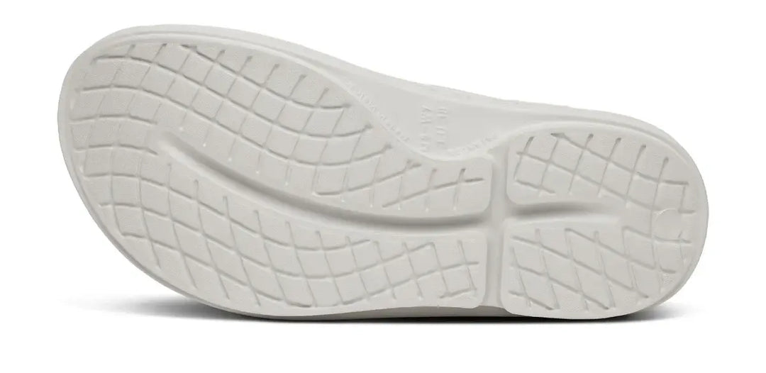 Oofos Unisex OOahh Slide Sandal Moonstone 6