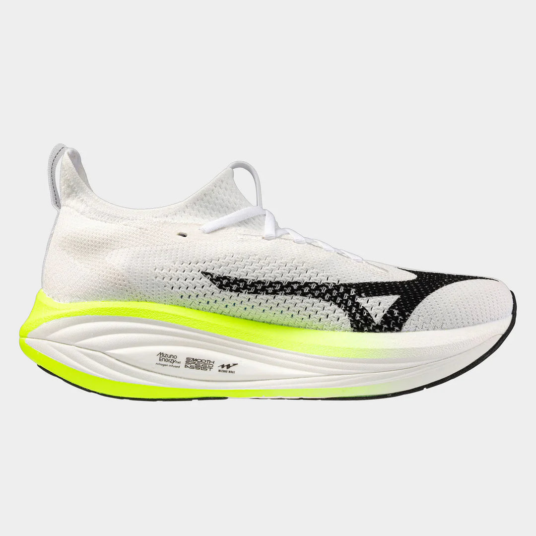 Mizuno Men’s Neo Vista 3 Running Shoe - White/Black 1