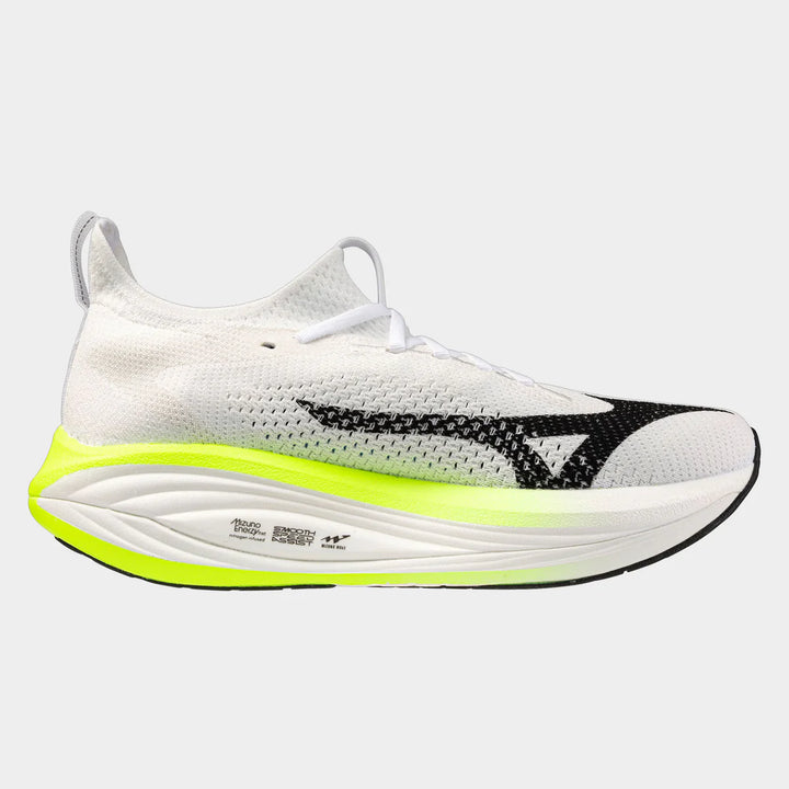 Mizuno Men’s Neo Vista 3 Running Shoe - White/Black 1