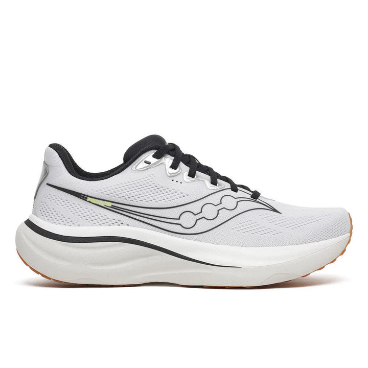 Saucony Ride 19 Men’s Running Shoes - White/Quartz
