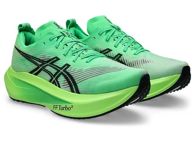 ASICS Men’s Megablast Running Shoes - Vital Green/Black 1