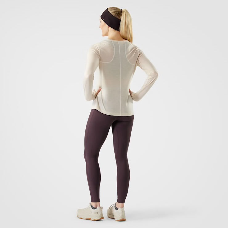 Smartwool Women's Active Long Sleeve - Almond 1