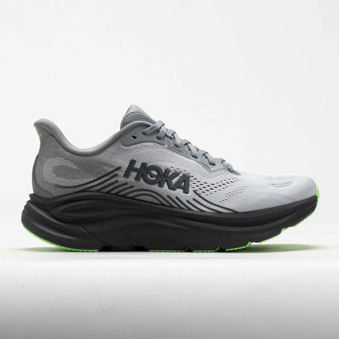 Hoka Men's Clifton 11 Running Shoe - Galactic Grey/Stardust