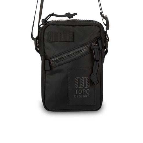 Topo Designs Mini Shoulder Bag Black/Black/Black