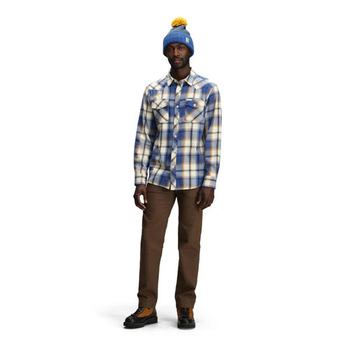 Topo Designs Pompom Beanie (Cobalt/Midnight)2