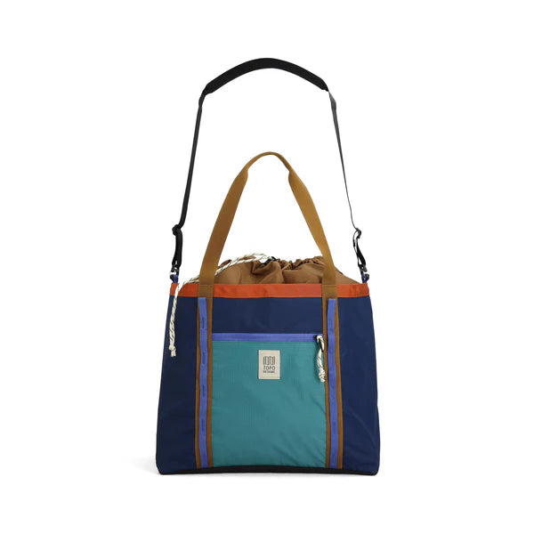 Topo Designs Mountain Utility Tote Midnight/Caribbean 1
