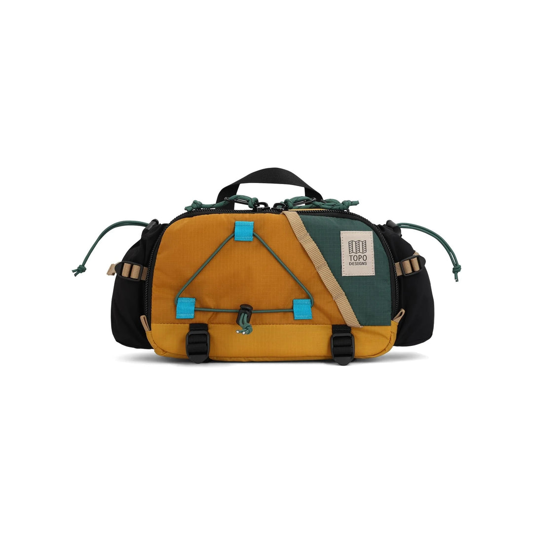 Topo Designs Mountain Hydro Hip Pack (Mustard/Forest) 