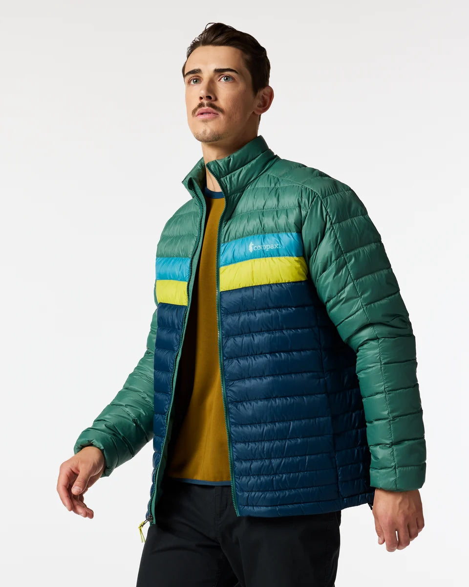 Cotopaxi Men's Fuego Down Jacket - Juniper and Indigo 